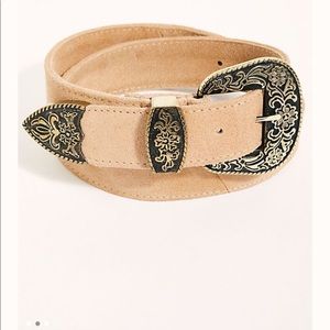 Free People western belt